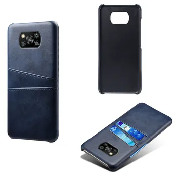 Poslovni razlogi Za Xiaomi Poco X3 NFC Coque Capa Kreditne Kartice Letnik PU Usnje Denarnice Kritje velja Za Xiomi Poco X3 NFC Funda