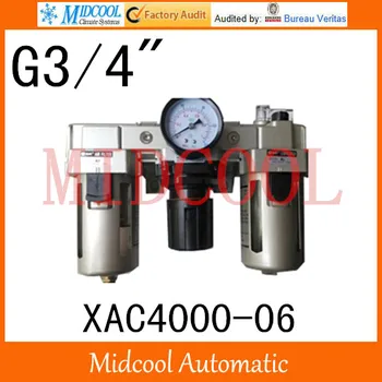 Visoka kakovost XAC4000-06 Serije Zračni Filter Kombinacija FRL vrata G3/4