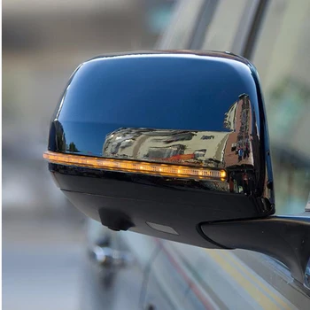 Dinamični Ogledalo Zajema Kazalnik Blinker Strani LED Vključite Opozorilne Luči Zaporedne Za Toyota Land Cruiser 200 LC200 FJ200 2008-2019