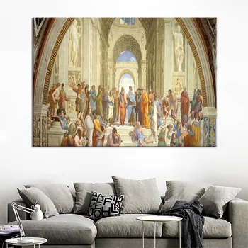 1 Kos Wall Art Platno Slikarstvo Vere Krščanske Zadnji Večerji Plakati in Tiskanje Znane Slikarske Umetnosti za Dnevna Soba Dekor