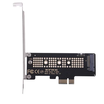 NVMe PCIe x4 x2 M. 2 NGFF SSD za PCIe x1 pretvornik sim adapter, PCIe x1 na M. 2 Nov Prihod