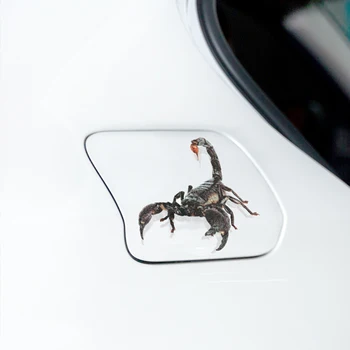 3D Pajek Kuščar Scorpion Avto Nalepke 3D živali vzorec za Renault Fluence Laguna Megane RS Latitude Talisman Dodatki