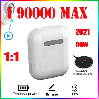 Original i90000 MAX Tws 1:1 GPS Preimenuj Brezžične Bluetooth Slušalke PK i7 i11 i14 i15 i16 i18 i30 i10 i20 i1000 PRO PLUS i2000