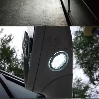 2021 Novo 2Pcs LED Pod Strani Ogledalo Mlaka Luč za Ford Edge Fusion Flex Explorer Mondeo Taurus F-150 Ekspedicije