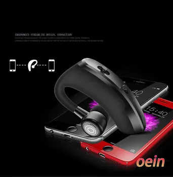 V9 Slušalke Bluetooth Slušalke za Prostoročno uporabo Brezžične Slušalke Poslovnih Slušalke Pogon Klic Športne Slušalke za Iphone, Samsung
