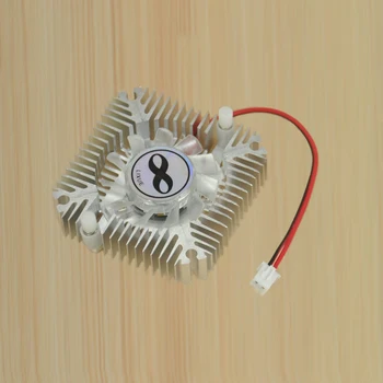 Grafične kartice radiator luknjo 55mm razmika 5.5 cm mala radiator grafike ljubitelj računalnika 12V ultra-tih ventilator