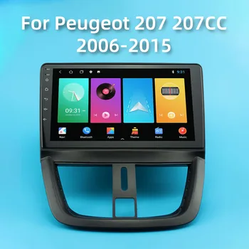 2 Din Android Avto Radio Za Peugeot 207 207CC 2006-9