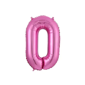 100 cm Število Aluminija Folija Baloni Rose Zlato, Srebro Mestno Slika Balon Otrok, Odraslih, Rojstni dan, Poroka Stranka Dekor Dobave