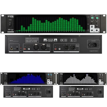 Digitalni Analizator Spektra LED Zaslon Bilance Glasbe, Audio Spektra kazalnik Ojačevalnik Odbor Stereo indikator Nivoja VU Meter