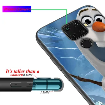 Mehko Kritje Olaf Snežaka, Zamrznjeni, Za Huawei P Smart 2020 2021 Ž I Mate 40 RS 30 20 20X 10 Pro Plus, Lite 2019 Primeru Telefon